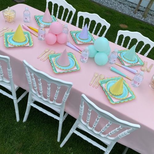 Kindertafel in Verjaardag Nanny Service